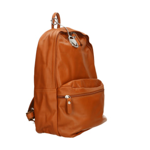 Chicca Borse Borsa Zaino Cuoio