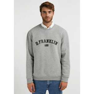 Sudadera de Hombre Varsity Sweatshirt en Gris D.Franklin