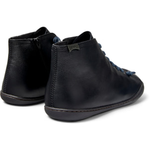 Botines - CAMPER Peu Cami - Negro - Cuero liso