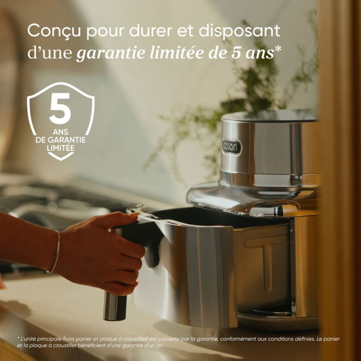 Friteuse sans huile COSORI ICONIC™ Single -  6,2 L, connecté