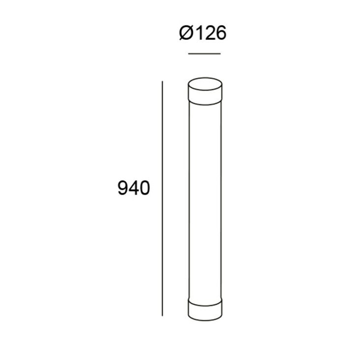 LEDS C4 cabezal Lyon con luz led blanco calido 3000k en color gris oscuro
