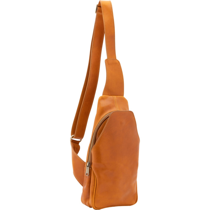 Marsupio da uomo in vera pelle - Modello Rhys Elite - 33.0 x 17.0 x 7.0 cm