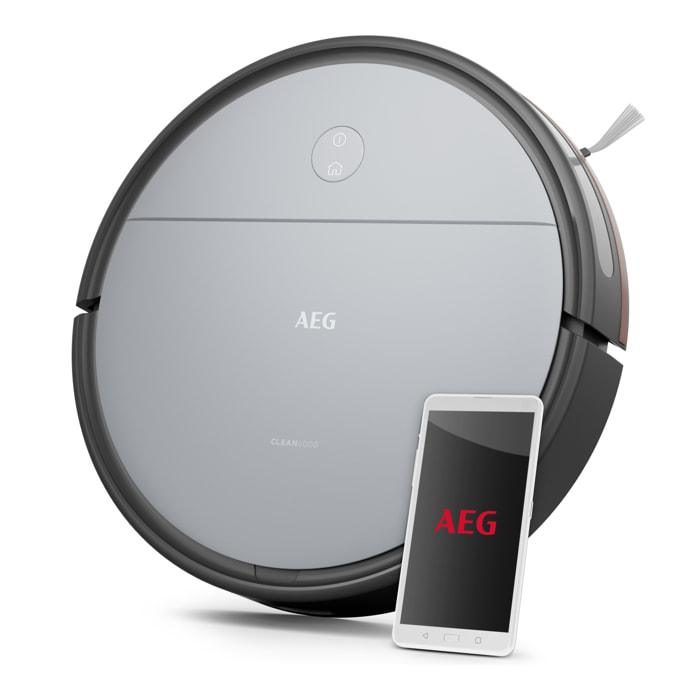 AEG Robot aspirador 6000 con 90 min de autonomía AR61UD1UG