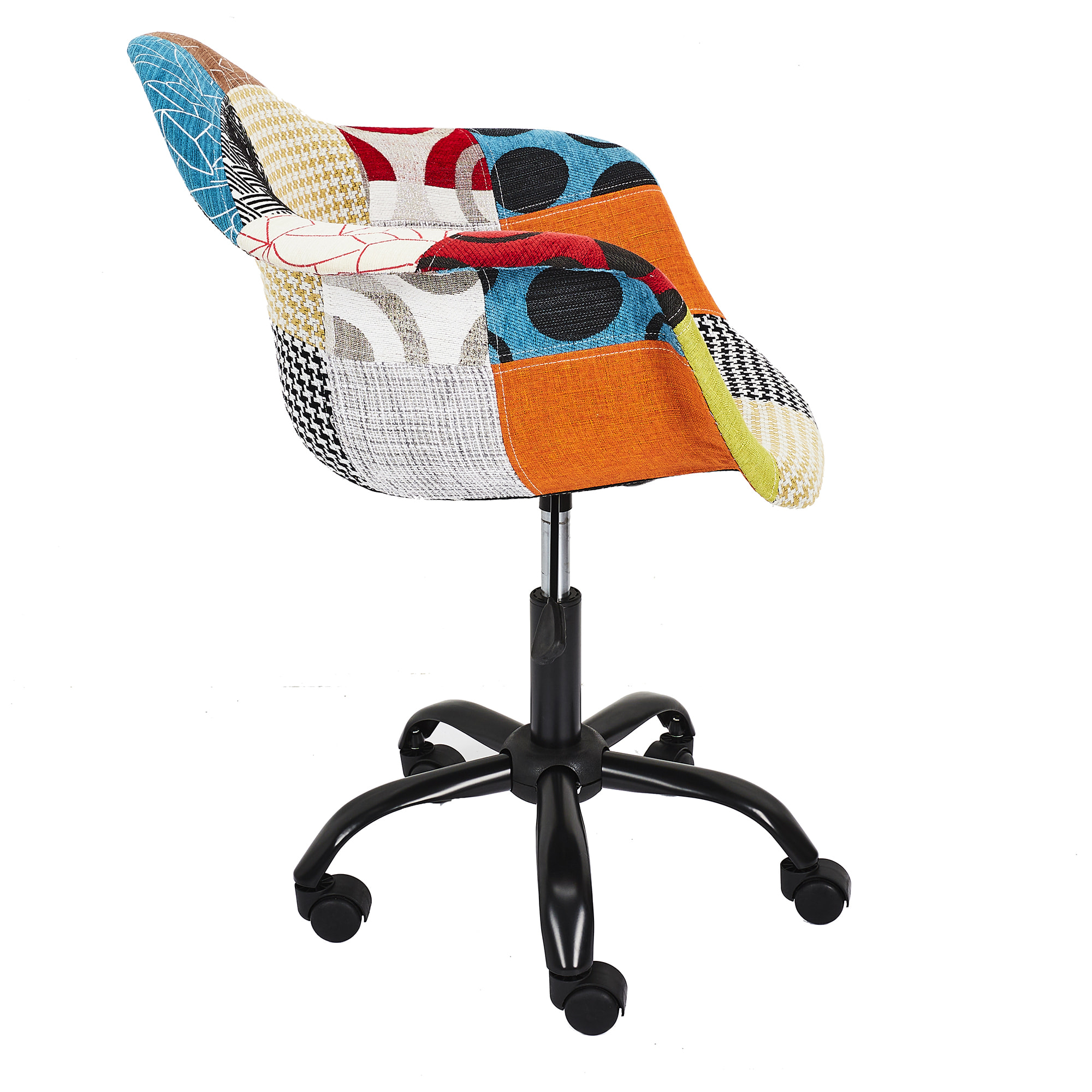 Fauteuil De Bureau Patchwork - Lot De 2
