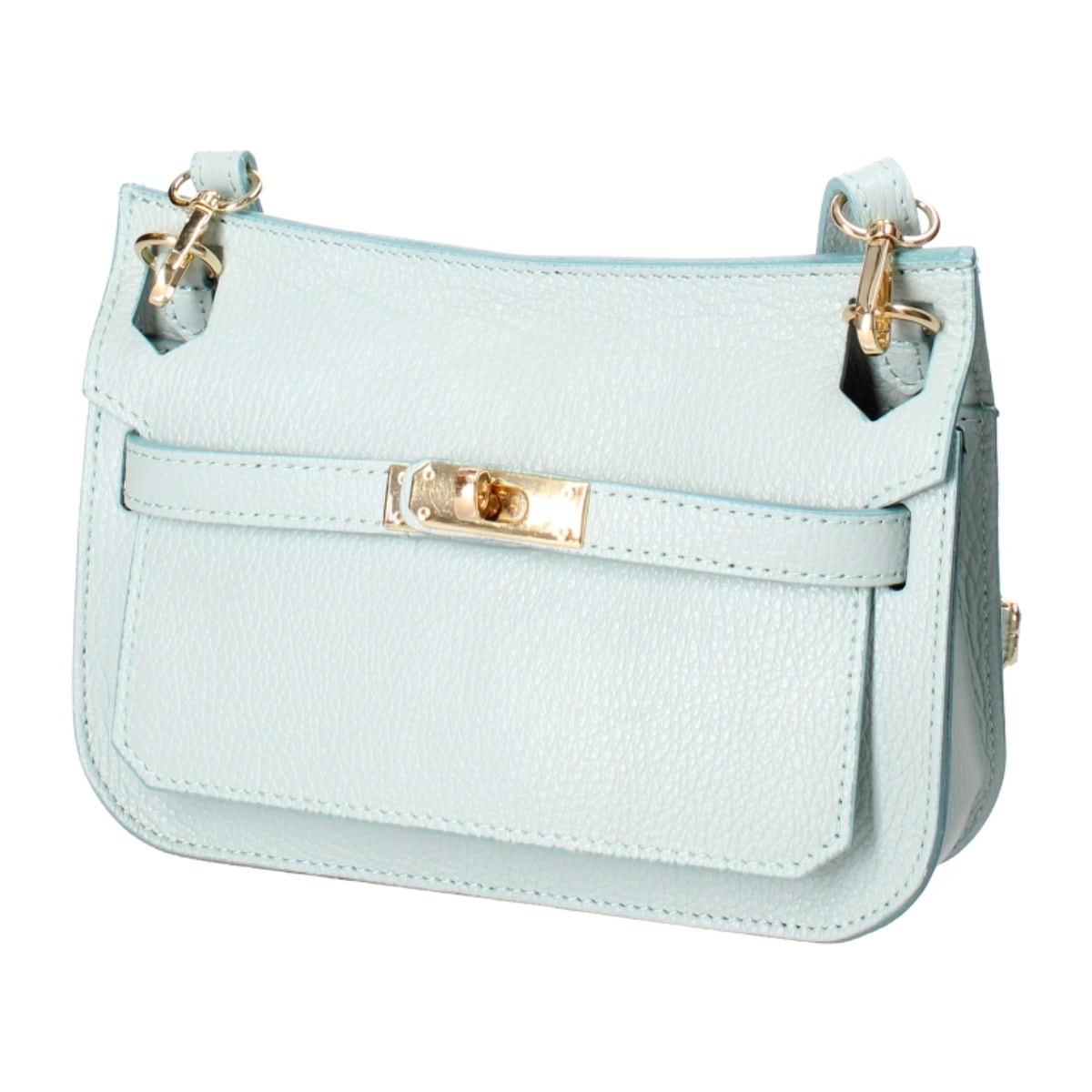 Borsa a tracolla Katie da donna In Vera pelle Made in Italy 23x17x5 cm