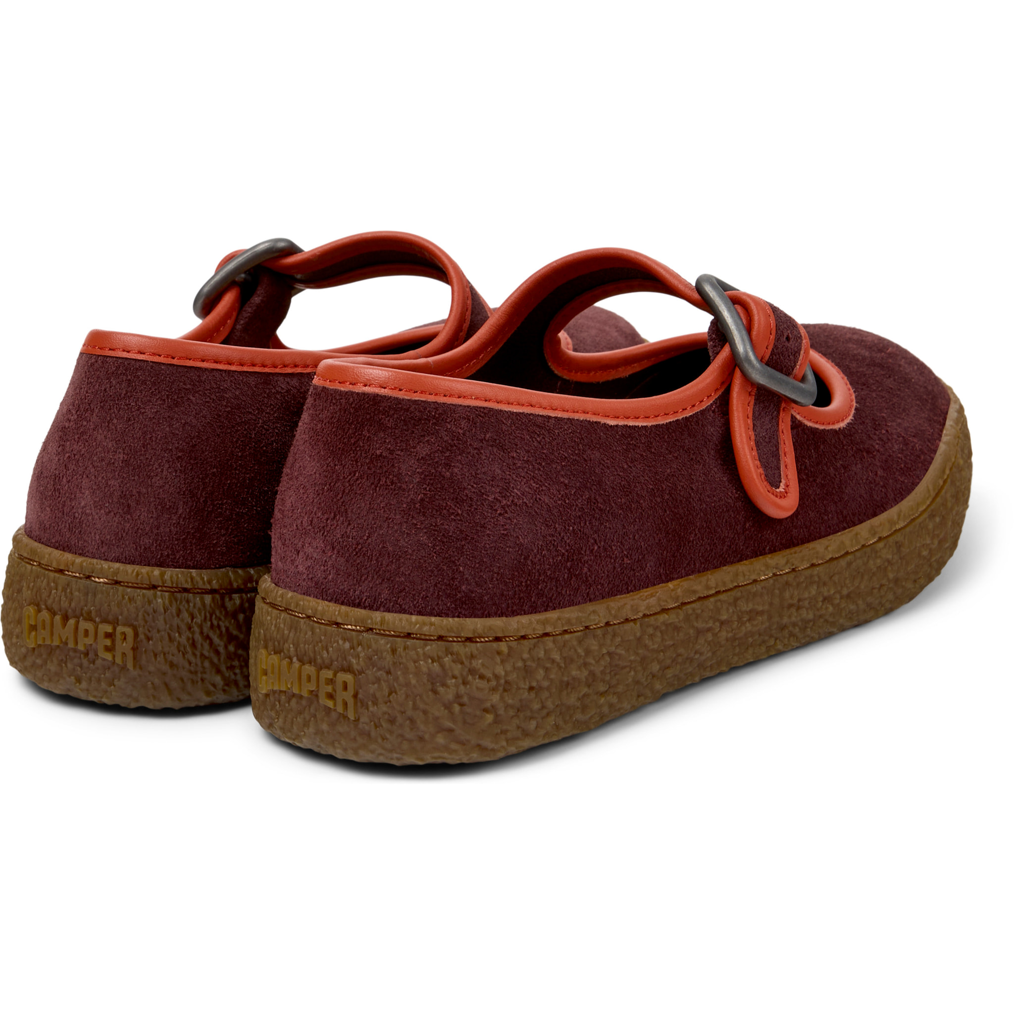 Ballerine - CAMPER Peu Terreno - Multicolore - Pelle scamosciata