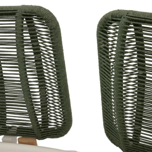 Salon de jardin Mylore 6 places argile