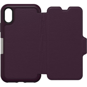 Etui OTTERBOX iPhone Xs Strada prune