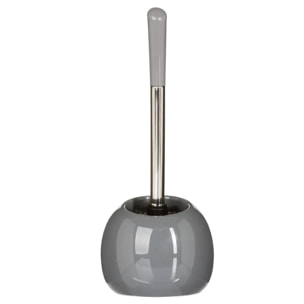 Brosse WC céramique "Colorama" gris