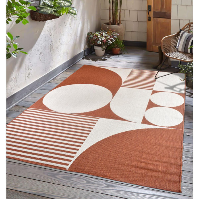 Tapis extérieur, kilim reversible EX1 SIXTOS