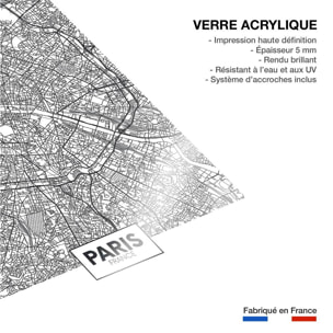 Tableau paris france Tableau plexiglas