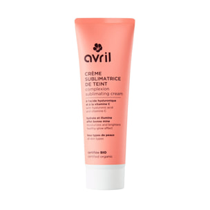 Crème sublimatrice de teint - à l'Acide Hyaluronique et à la vitamine C