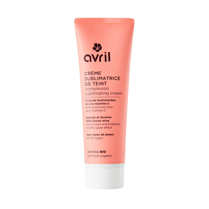 Crème sublimatrice de teint - à l'Acide Hyaluronique et à la vitamine C