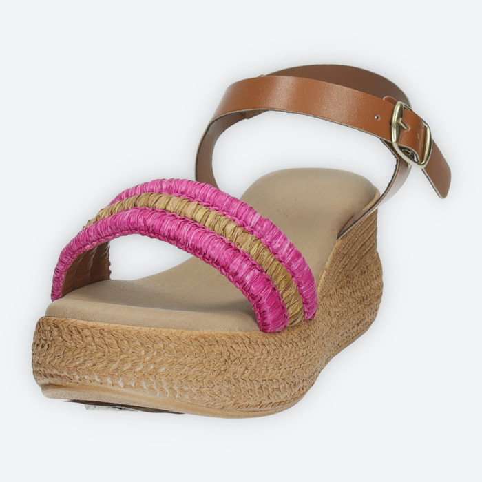 Sandali Donna Tata Italia Rosa