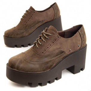 Zapato De Tacón - Verde - Altura: 8 Cm