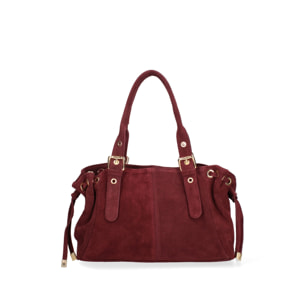 Borsa a mano da donna Made in Italy - Modello Lumena Lux - 100% pelle - 20.0 x 21.0 x 33.0 cm