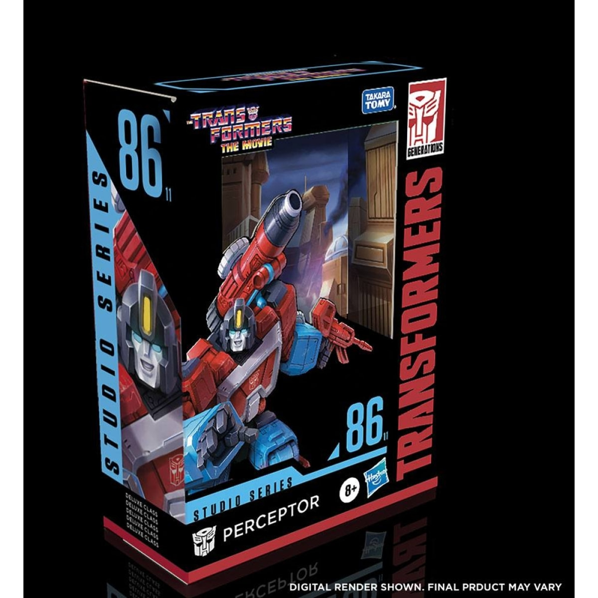 Transformers Movie 1986 Studio Series Deluxe Class Figura Perceptor 11 Cm Hasbro