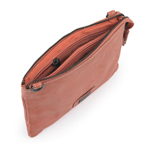 Bolso Bandolera Mujer Piel Lois Whitney Rojo