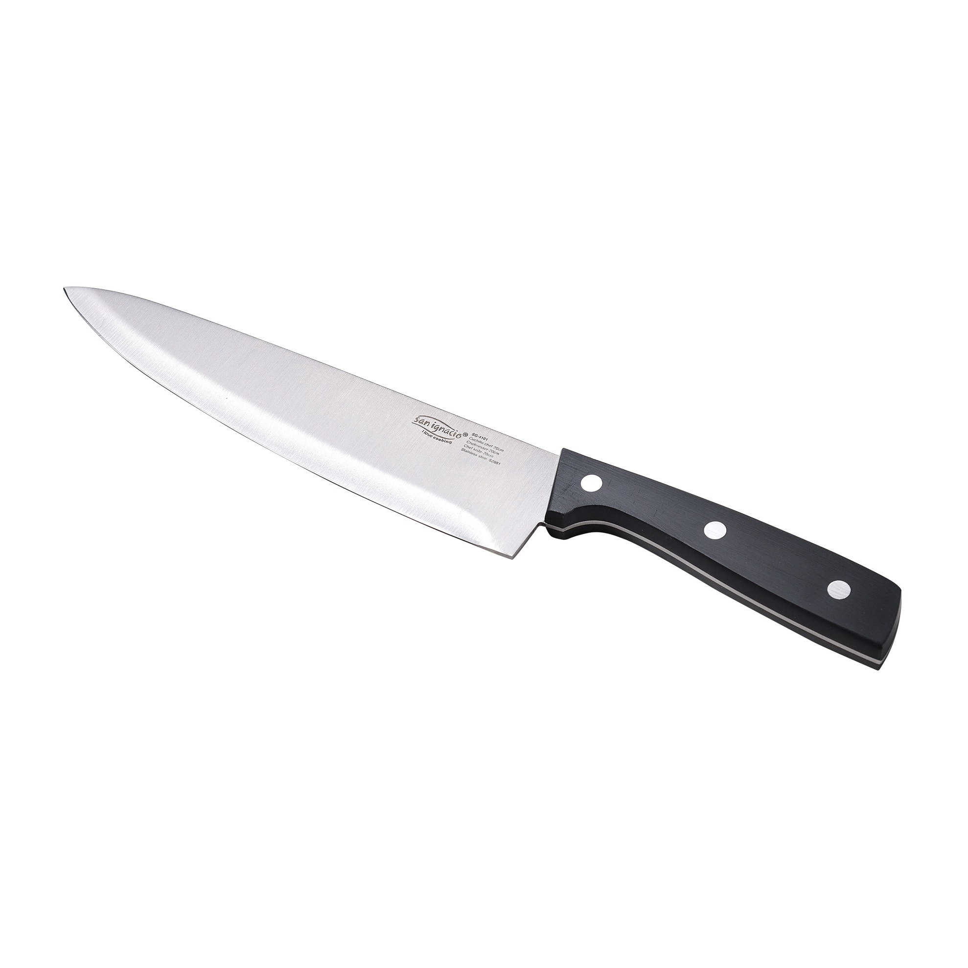 Cuchillo chef 20cm acero inox expert