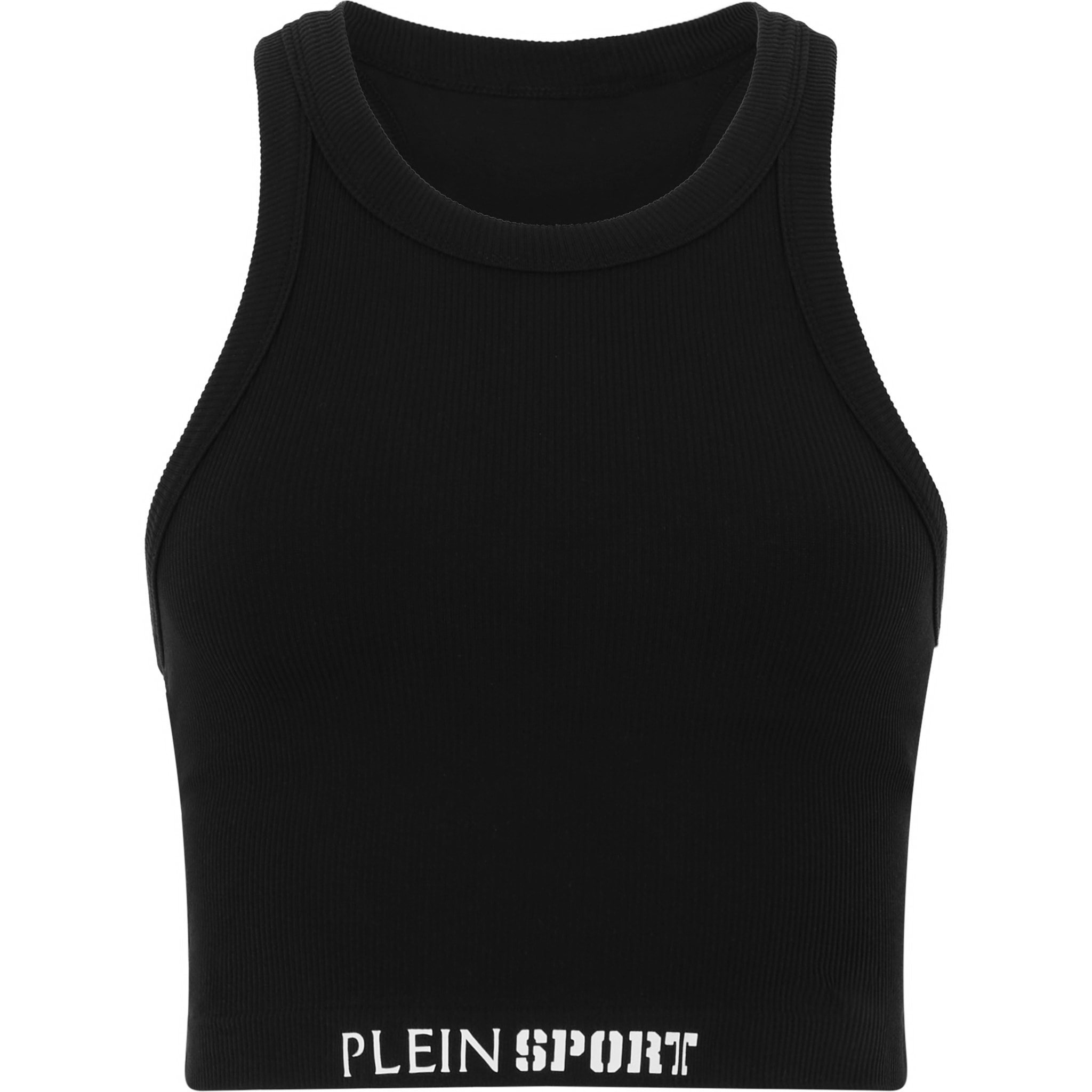 PLEIN SPORT Ribbed Tank Top