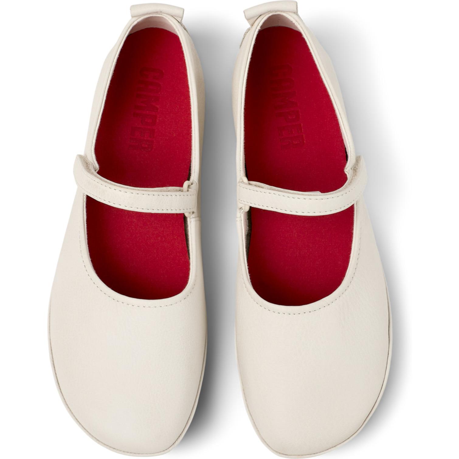 CAMPER Right Nina - Ballerine Donna Bianco