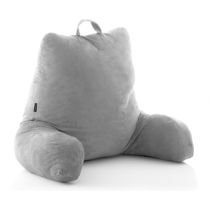 Coussin de lecture avec accoudoirs Huglow InnovaGoods - Gris