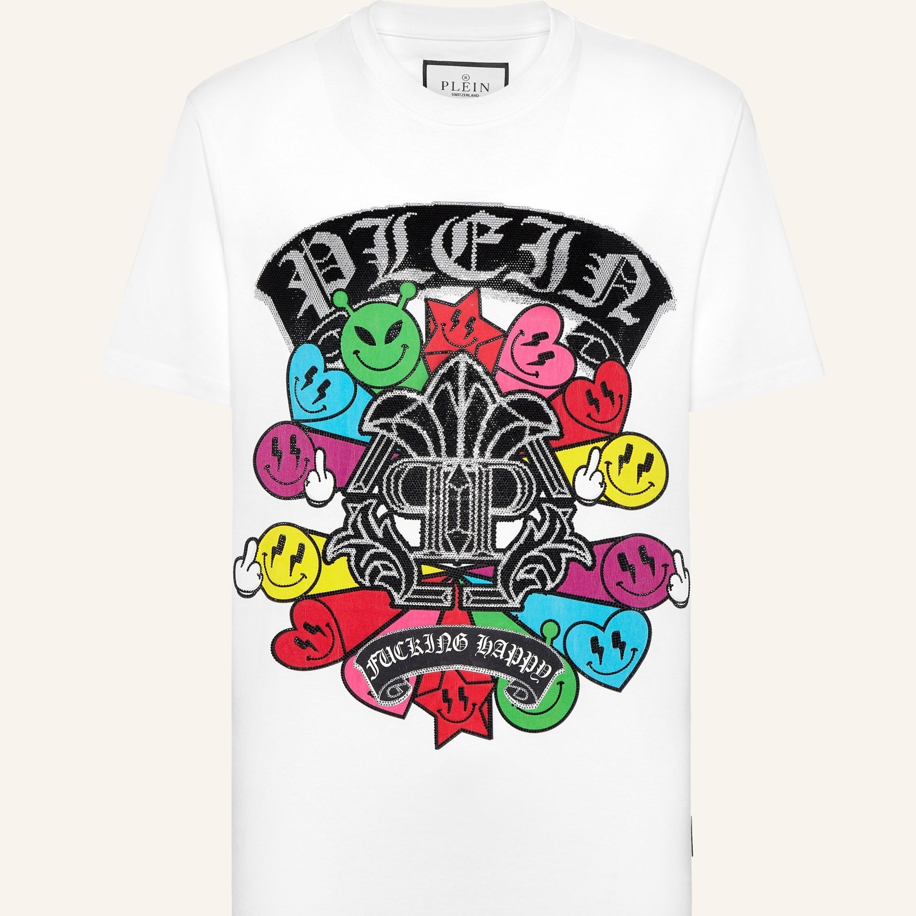 PHILIPP PLEIN Camiseta Cuello Redondo