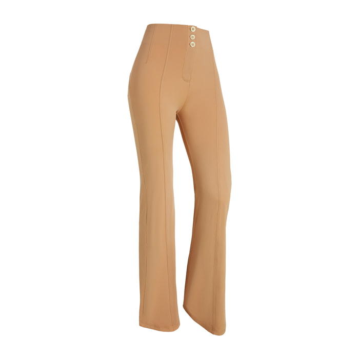 Pantaloni WR.UP® vita super alta bustier e fondo flare