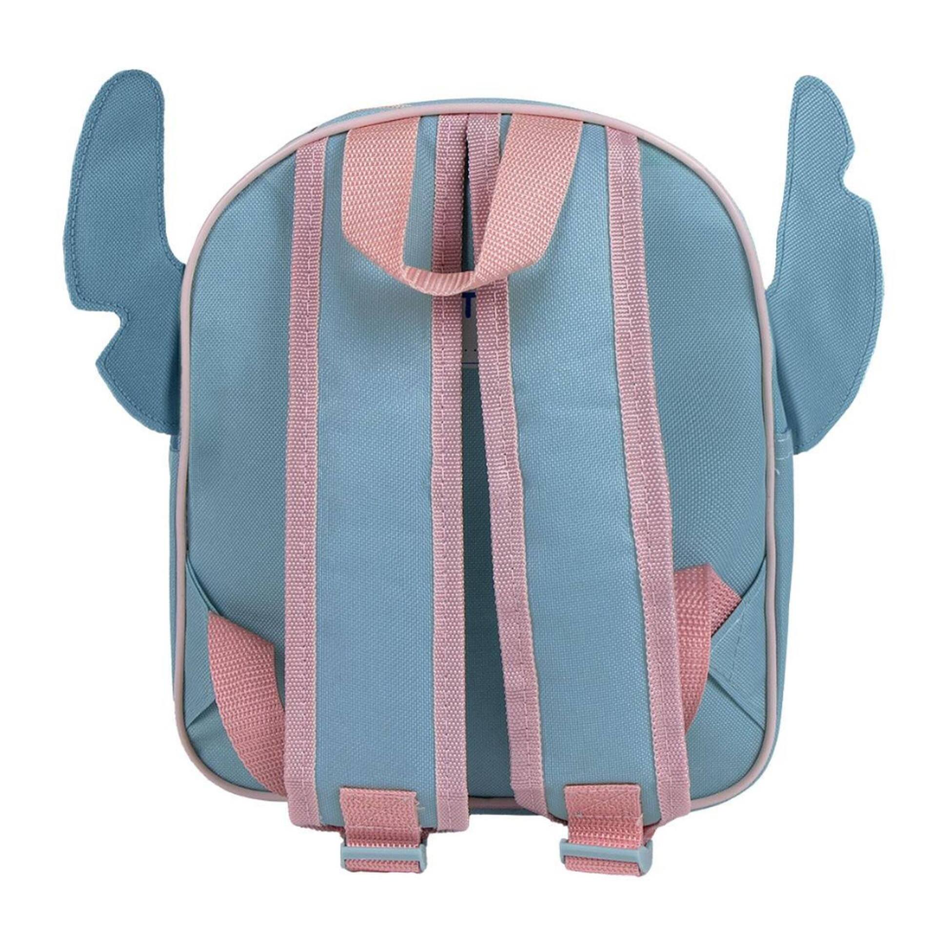 Mochila infantil 3d aplicaciones stitch