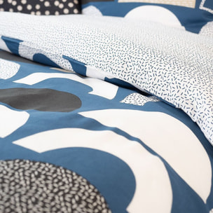 Parure Housse De Couette 3pcs 100% Coton 57 Fils Berlioz