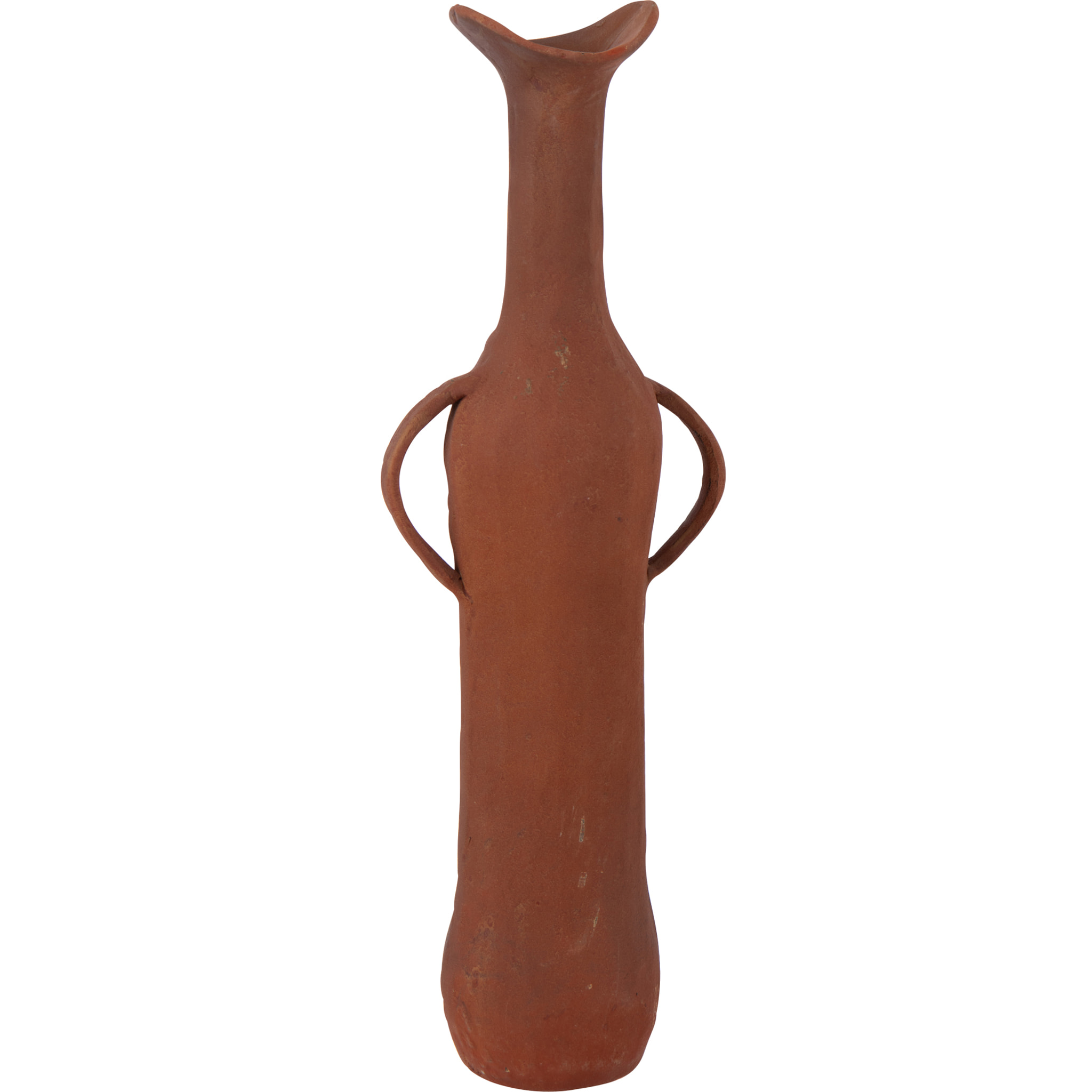 J-Line vase - aluminium - terracotta - large
