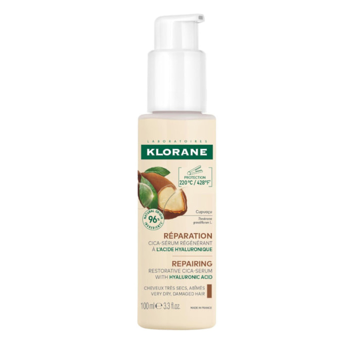 Cica-Sérum Réparateur - Au Cupuaçu - Cheveux secs - 100 ml
