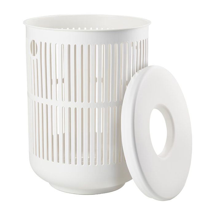 Panier à linge avec couvercle Ume