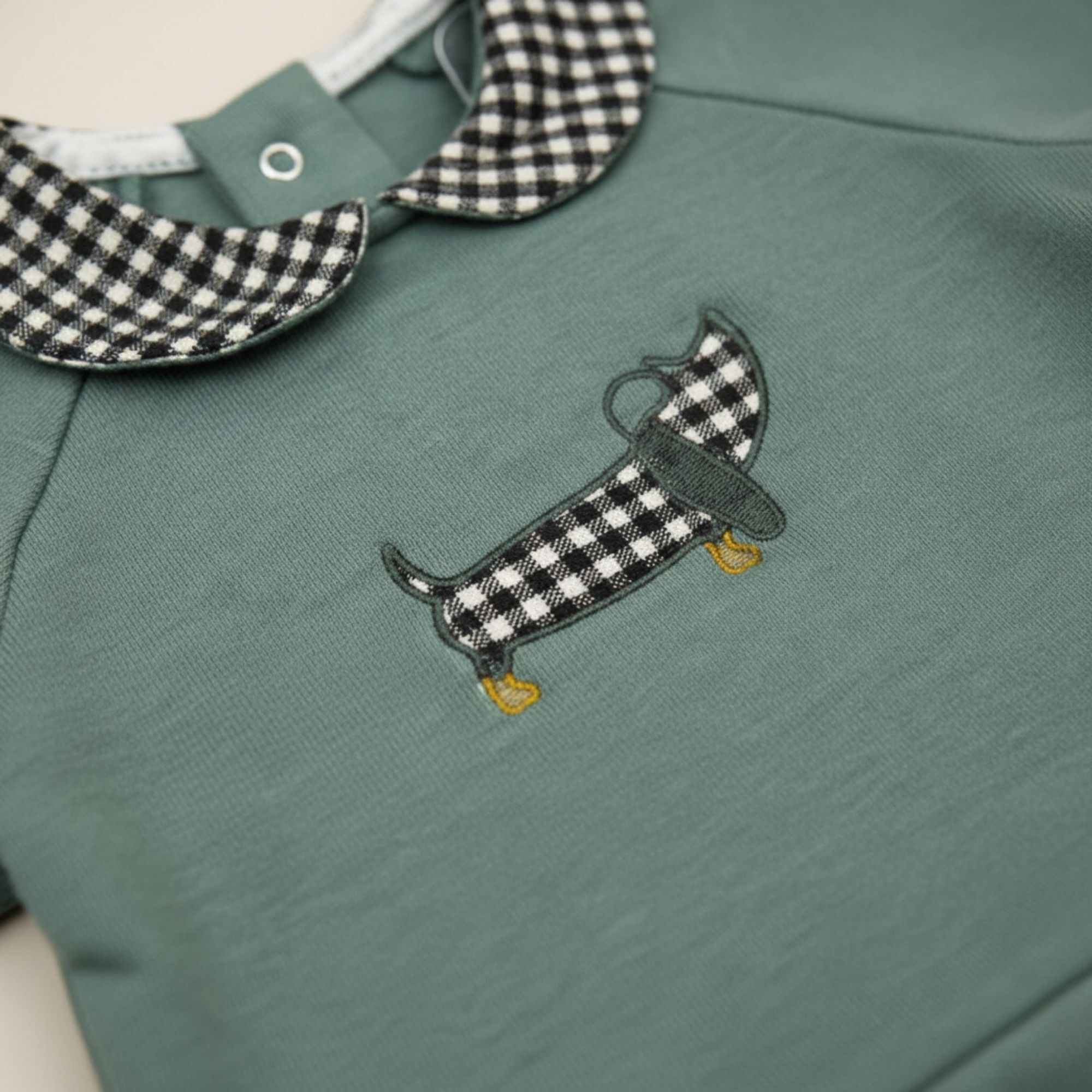 Conjunto Ranita Niño Felpa Floresta