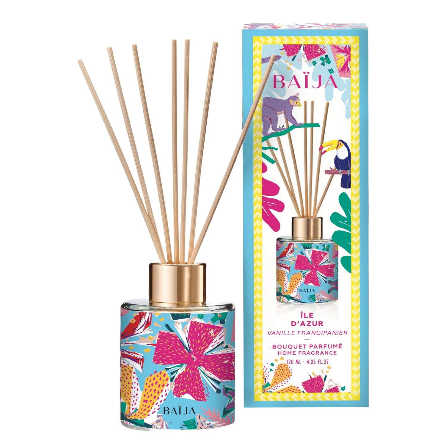 Île d'Azur - Bouquet parfumé fleur de frangipanier vanille