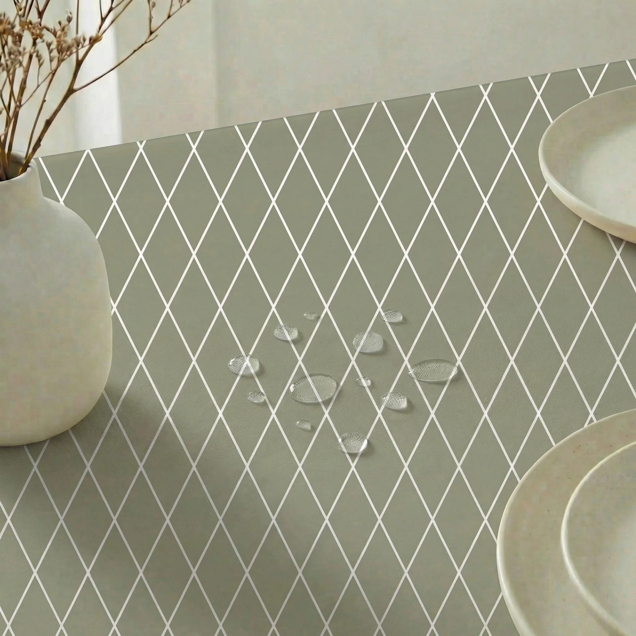 Nappe antitache au toucher tissu imperméable 120-294