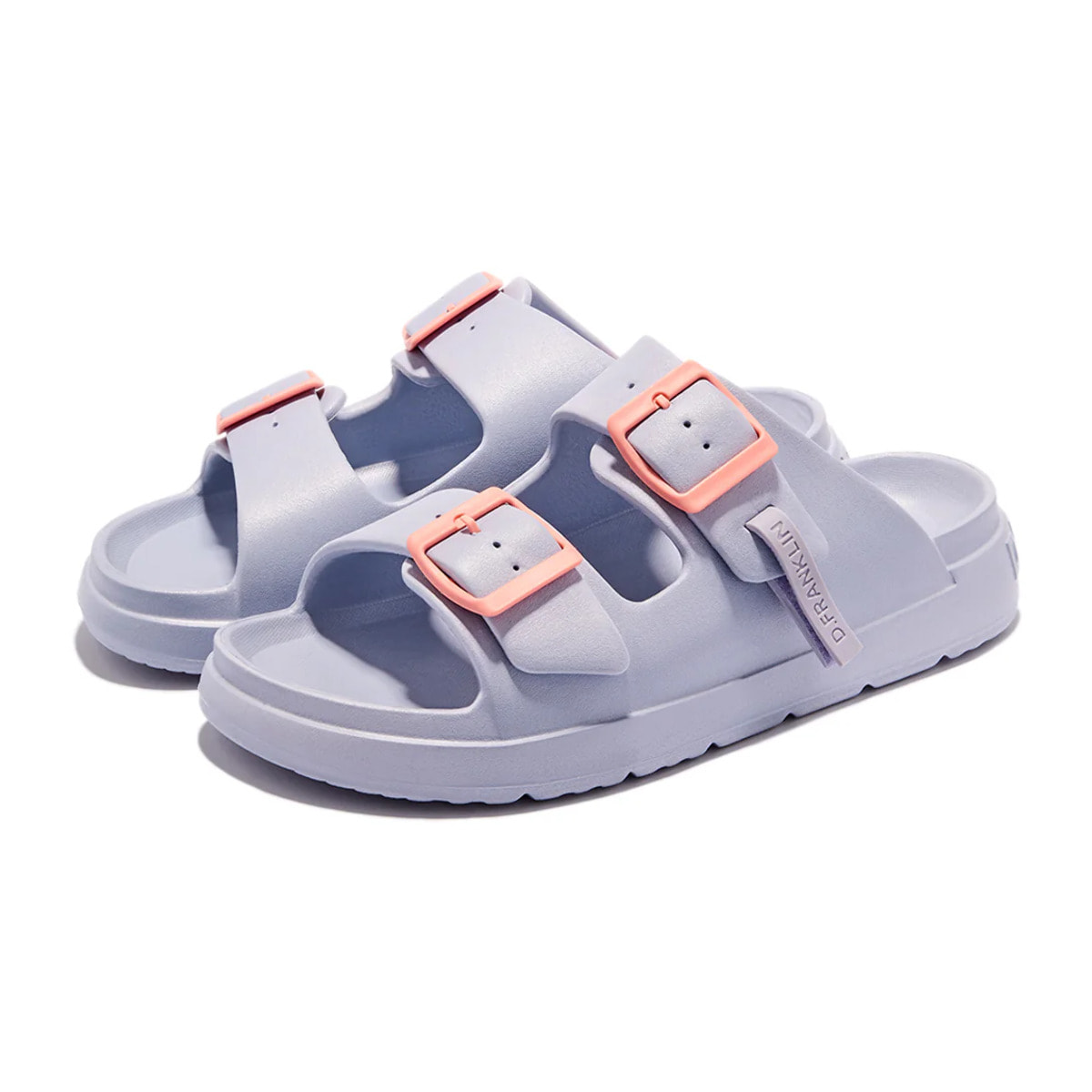 Sandalias Abiertas de Mujer Hebilla Ajustable Vibe Morado