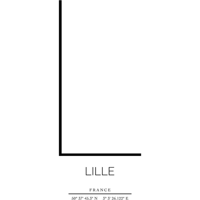 Tableau Lille Tableau alu Dibond