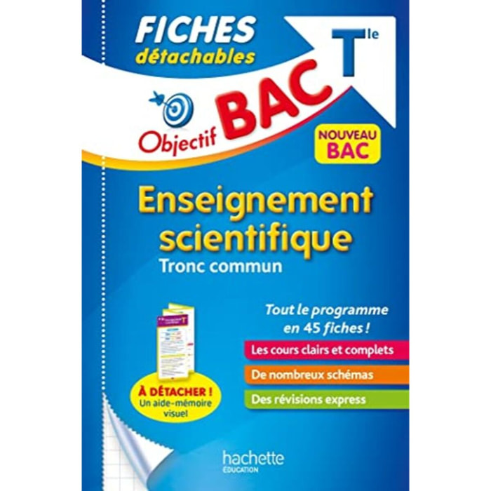 Couteleau, Louis-Marie | Objectif BAC Fiches détachables Enseignement scientifique Terminale | Livre d'occasion