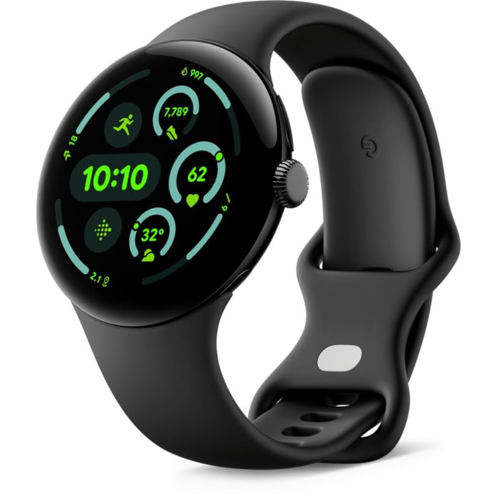 Montre connectée GOOGLE Pixel Watch 3 45mm Noir Mat Bluetooth