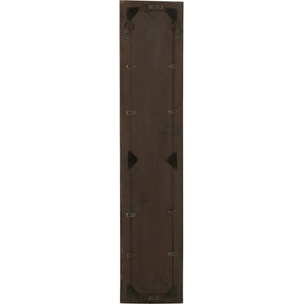 J-Line miroir Murale Slim - bois - marron - small - 120 x 24 cm