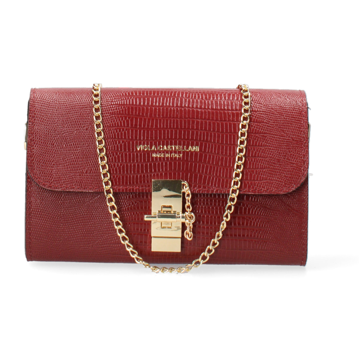 Borsa a mano da donna Made in Italy - Modello Hope - Vera pelle - 23.0 x 13.0 x 5.0 cm