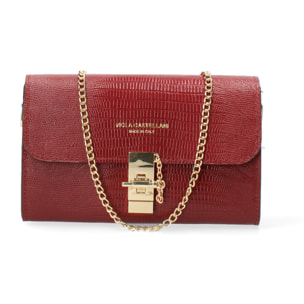 Borsa a mano da donna Made in Italy - Modello Hope - Vera pelle - 23.0 x 13.0 x 5.0 cm