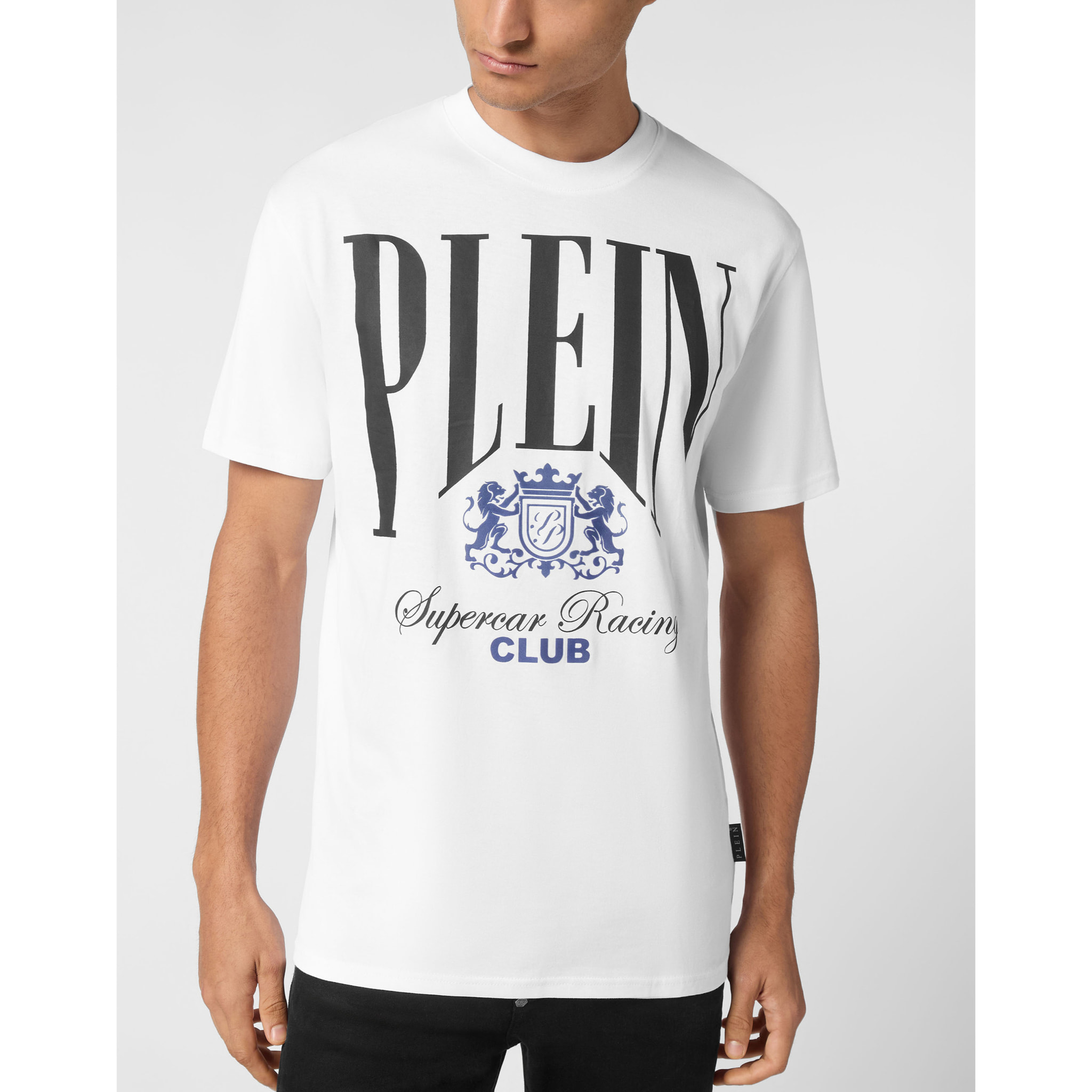 PHILIPP PLEIN T-Shirt Round Neck RACING