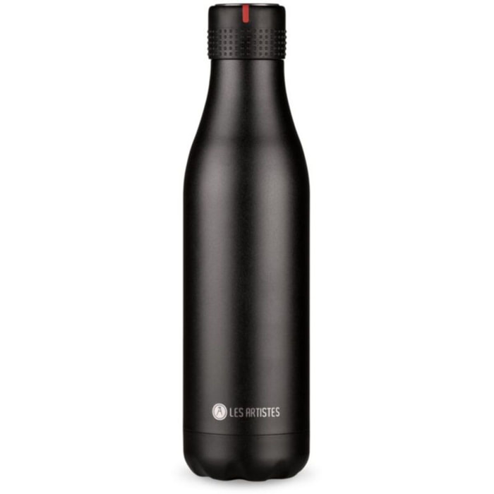 Bouteille isotherme LES ARTISTES Noir P. 750ml