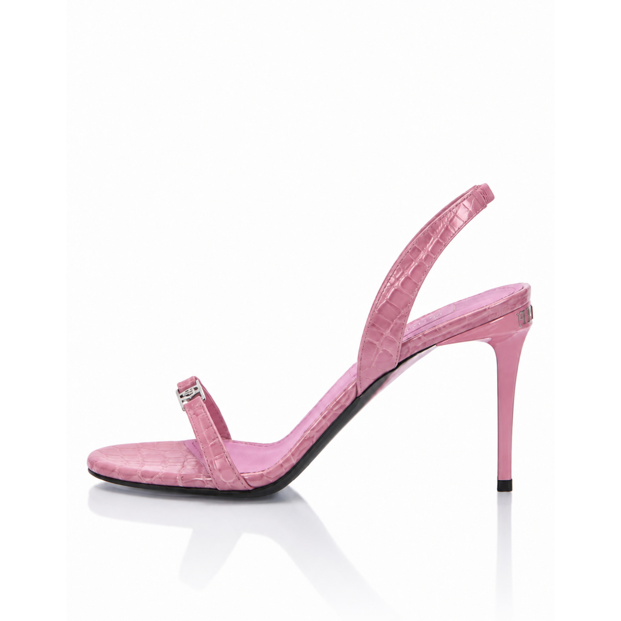 PHILIPP PLEIN Sandalias de tacón alto HEXAGON