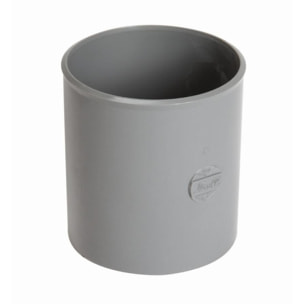 Coulisse NICOLL femelle-femelle - PVC gris - Ø 40 mm - H. 57 mm - KH