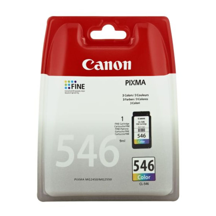 Cartouche d'encre CANON Originale CL-546 3 Couleurs (CMY) - 8289B001