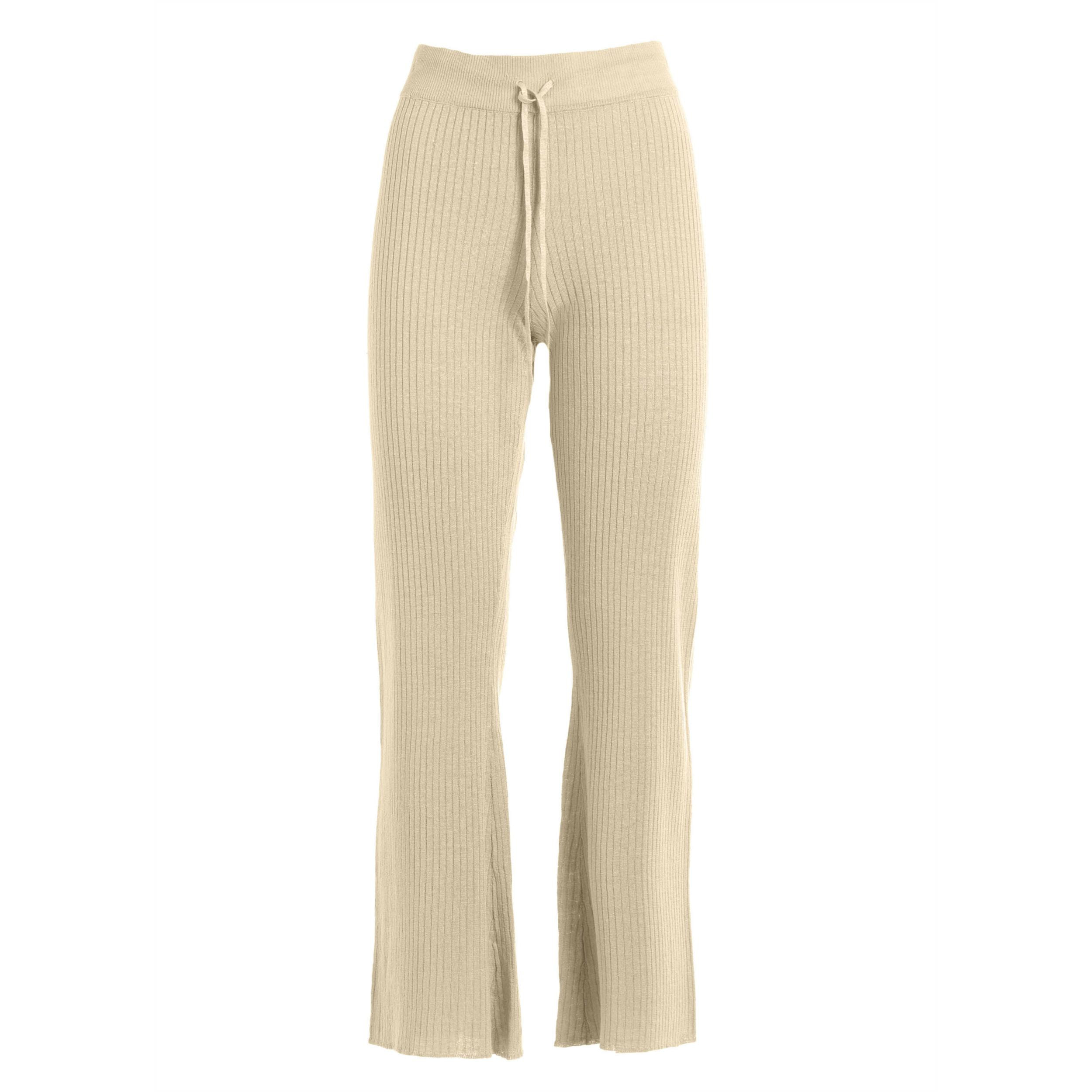 DEHA - Pantalone KNITTED LOUNGE PANTS in Lino per donna