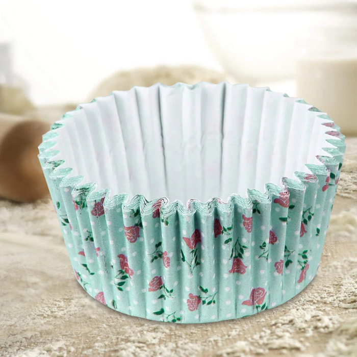 Lot de 50 moules à muffins en papier vintage 5 cm Zenker Smart Pastry